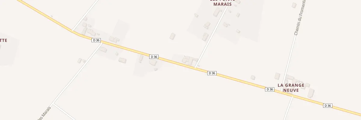 Plan du 41 Rte de Brout Vernet à Barberier