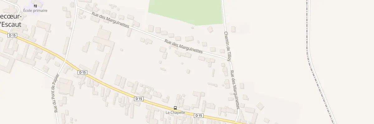 Plan du 292 Rue des Marguinettes à Crèvecœur-sur-l’Escaut