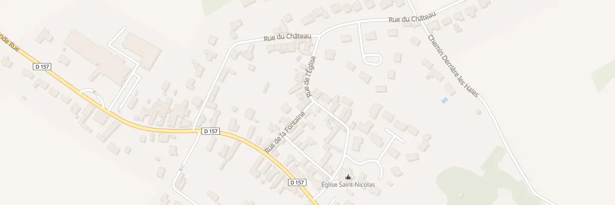 Plan du 9 Rue de la Fontaine à Niergnies