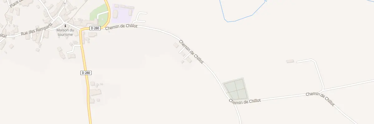 Plan du 6 Chem de Chillot à Verneuil-en-Bourbonnais