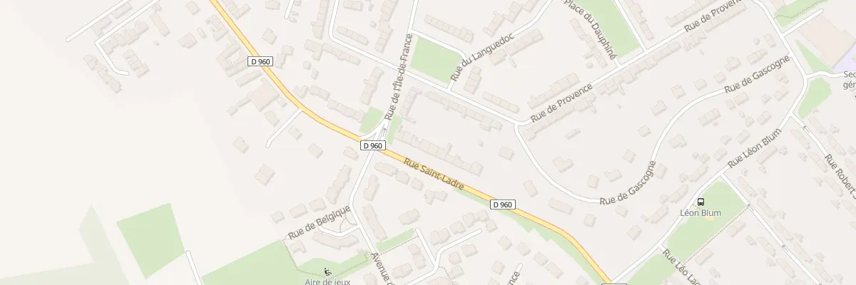 Plan du 337 Rue Saint-ladre à Cambrai