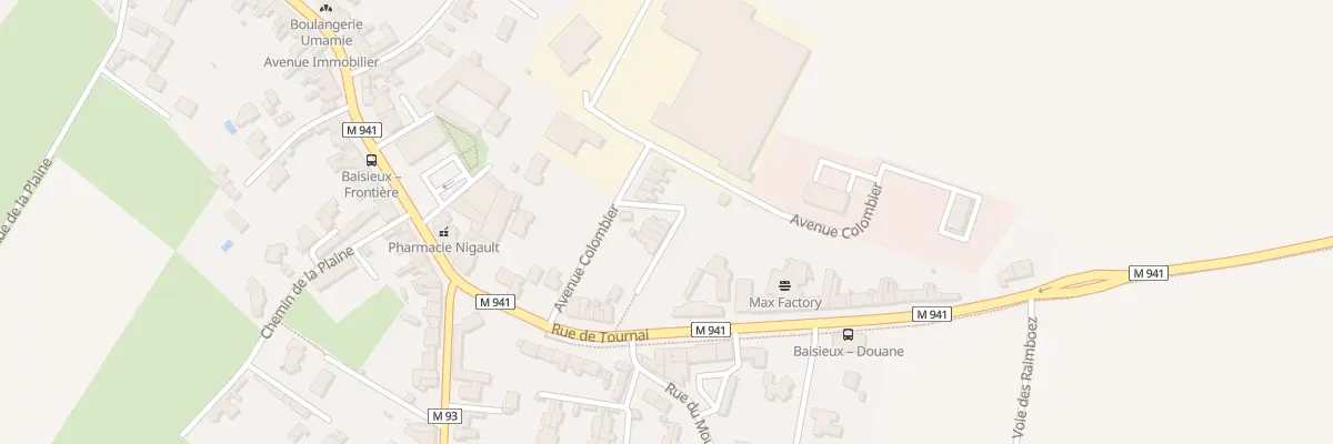 Plan du 106 Rue de Tournai à Baisieux