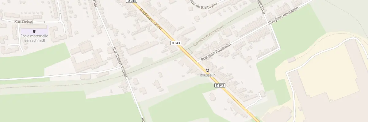 Plan du 202 Bd Drion à Aniche