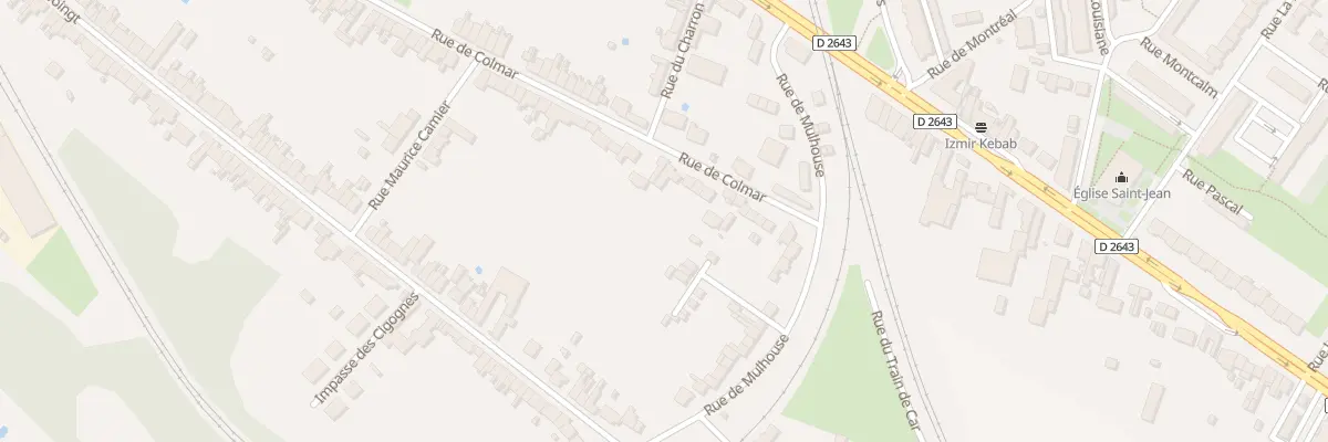 Plan du 158 Rue de Colmar à Cambrai