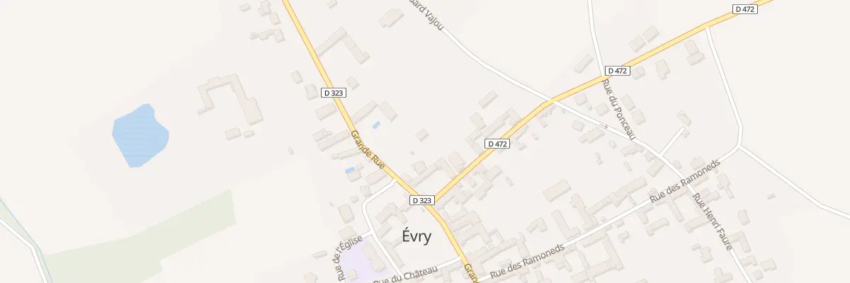 Plan du 2B Rue de la Chapelle à Évry