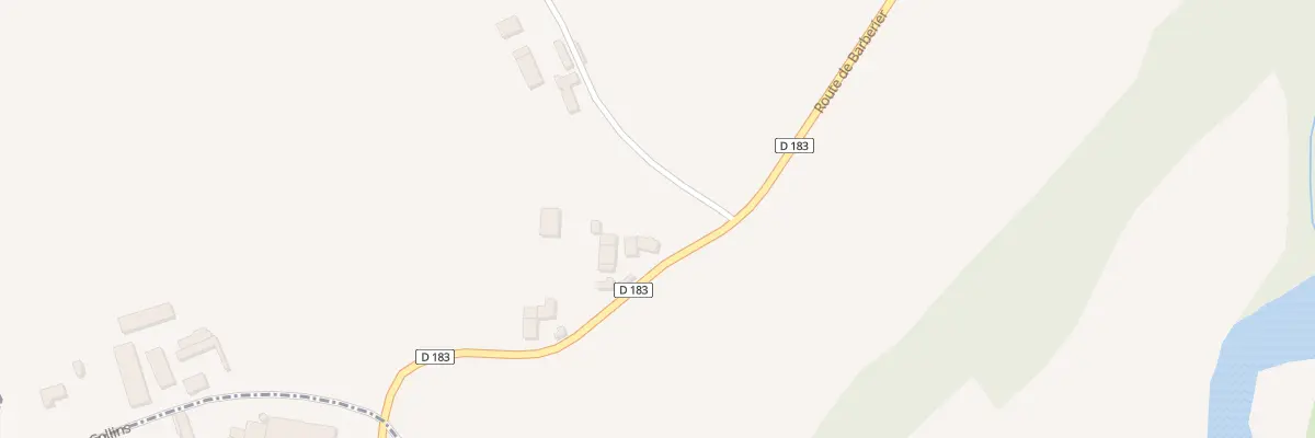 Plan du 38 Rte de Barberier à Bayet