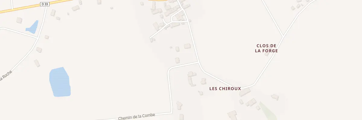 Plan du 5123 La Roche à Meillard