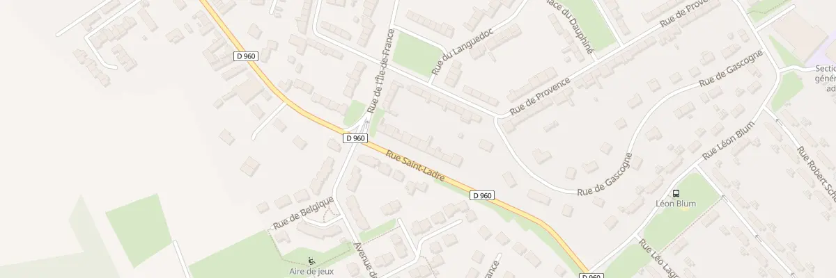 Plan du 339 Rue Saint-ladre à Cambrai