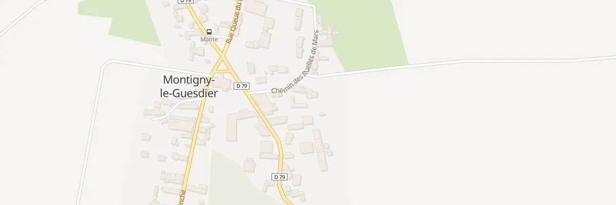 Plan du 2 Che des Ruelles de Mars à Montigny-le-Guesdier