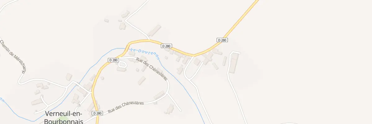 Plan du 2 Chem des Garennes à Verneuil-en-Bourbonnais
