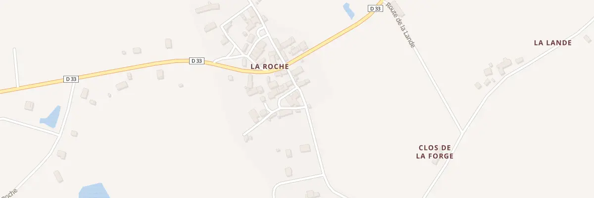 Plan du 5080 La Roche à Meillard