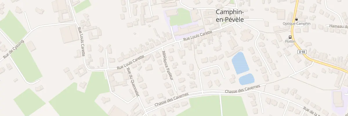 Plan du 2 Res Pasteur à Camphin-en-Pévèle