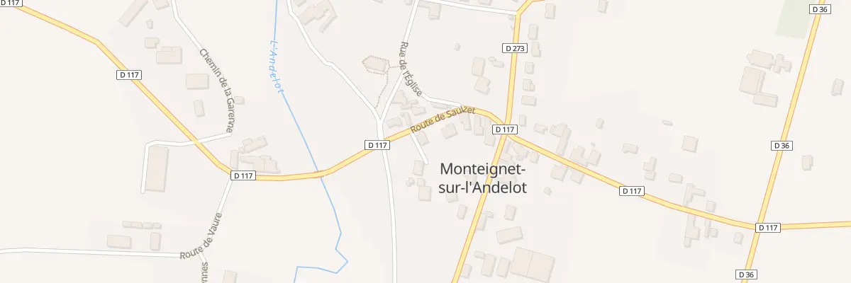 Plan du 1 All Saint Martin à Monteignet-sur-l’Andelot