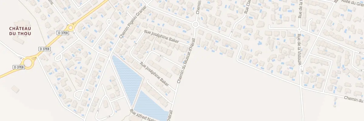 Plan du 2 Rue Gisèle Halimi à Sauvian