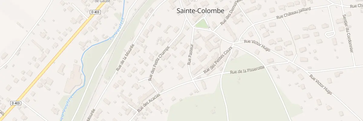 Plan du 10 Rue Pasteur à Mortery