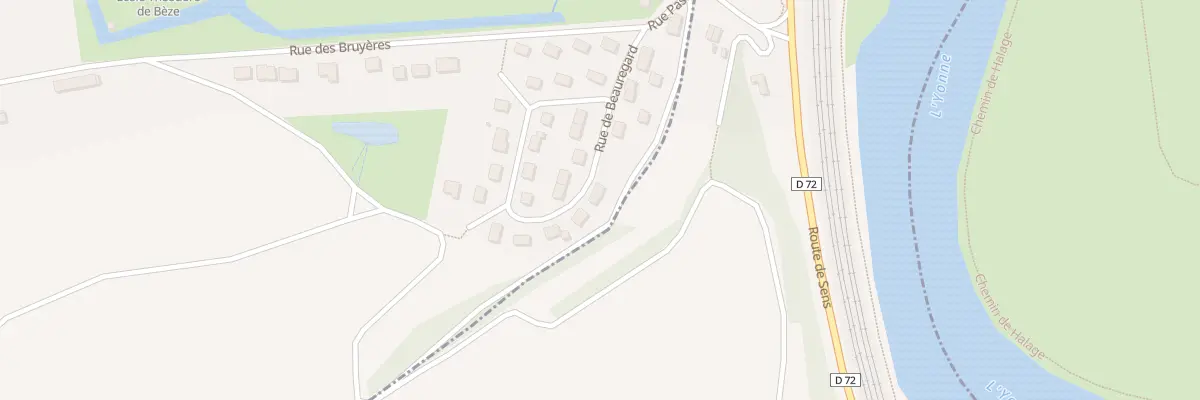 Plan du 11 Rue de Beauregard à Gron