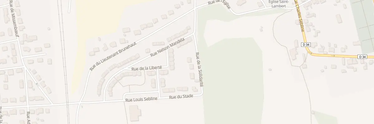 Plan du 5 Rue Solidarite à Montescourt-Lizerolles