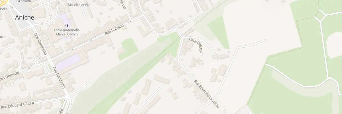 Plan du 32 Rue Edmond Laudeau à Aniche