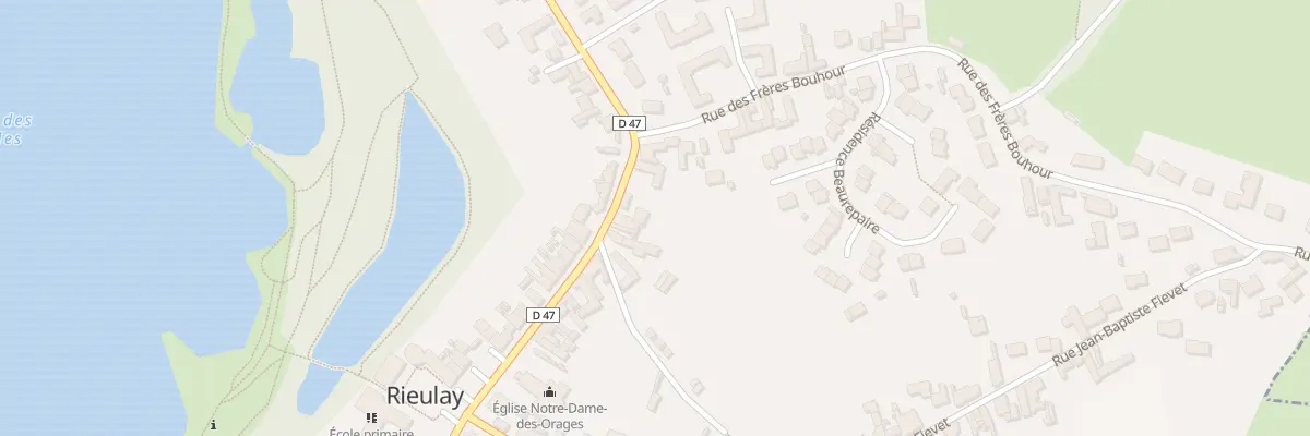 Plan du 32 Rue Joseph Bouliez à Rieulay