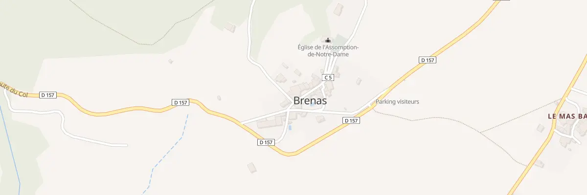 Plan du 5007 Le Village à Brenas