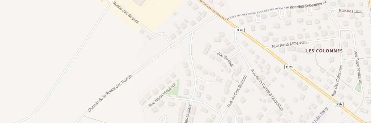 Plan du 23 Rue des Celliers à Saint-Martin-du-Tertre