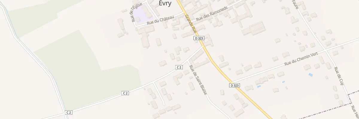 Plan du 3 Rue du Barrage à Évry