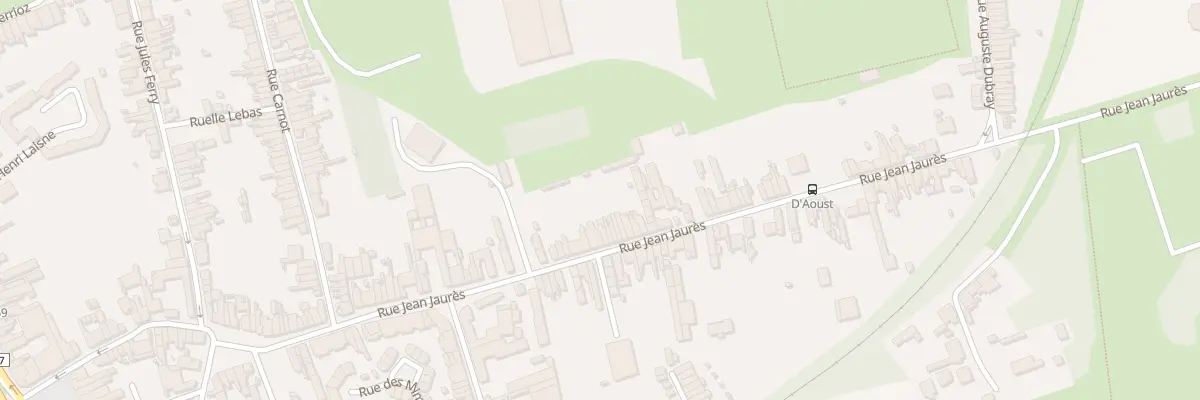 Plan du 109 Rue Jean Jaures à Aniche