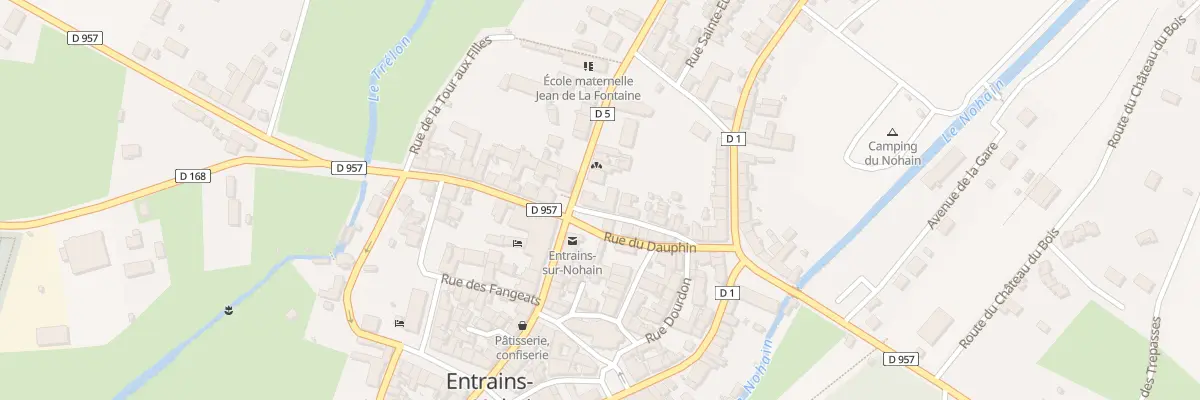 Plan du 12 Gr Grande Rue à Entrains-sur-Nohain