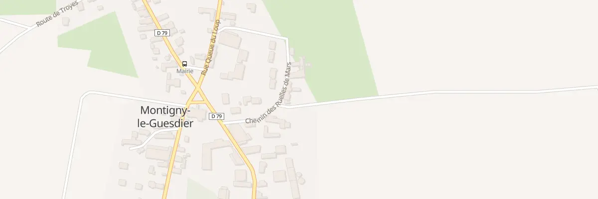 Plan du 4 Che des Ruelles de Mars à Montigny-le-Guesdier