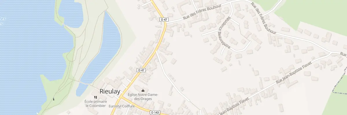 Plan du 26 Rue Joseph Bouliez à Rieulay