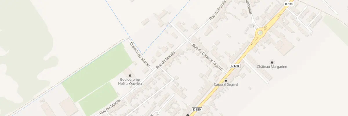 Plan du 166 Rue du Marais à Escaudœuvres