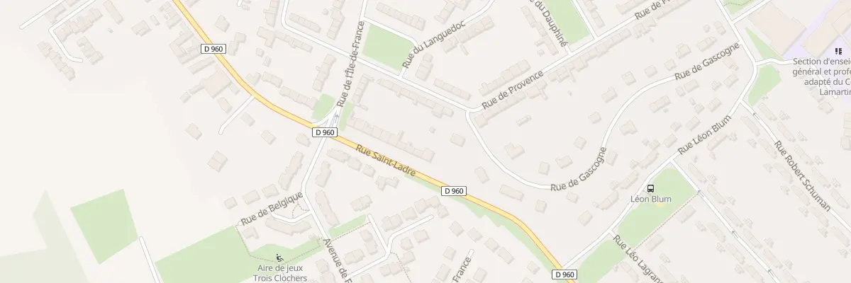 Plan du 347 Rue Saint-ladre à Cambrai