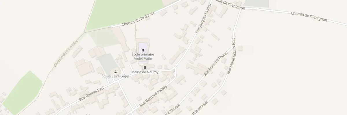 Plan du 3 Pl Stalingrad à Nauroy