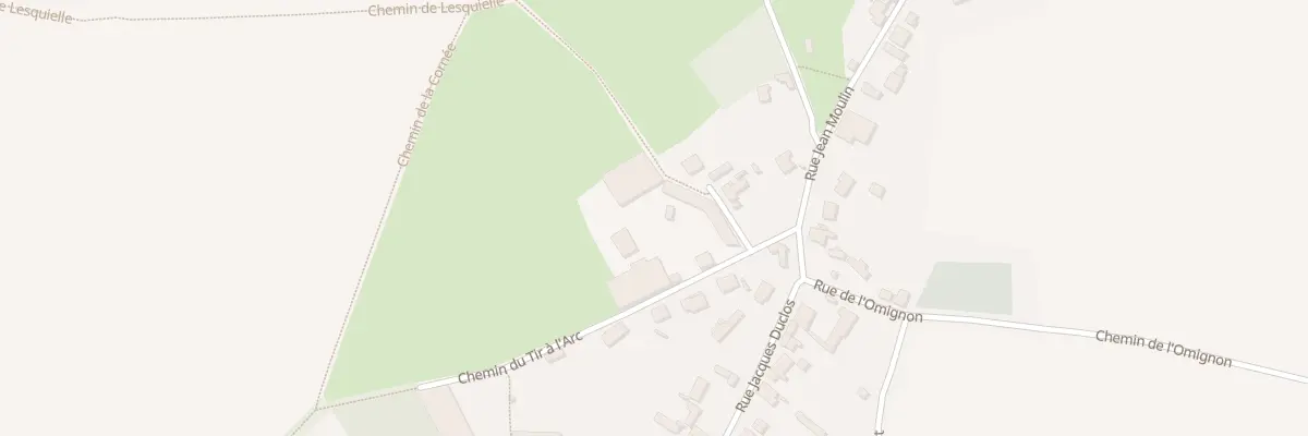Plan du 1 Rue du Canal Laurent à Nauroy