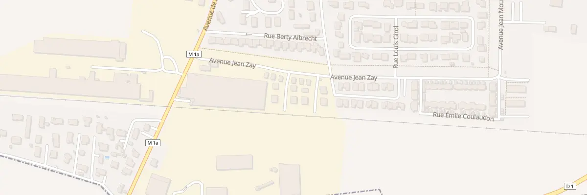Plan du 69 Av Jean Zay à Pont-du-Château