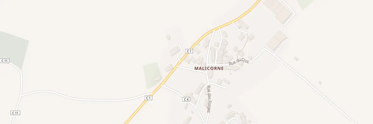 Plan du 4 Rte de la Croix Gibus à Colméry