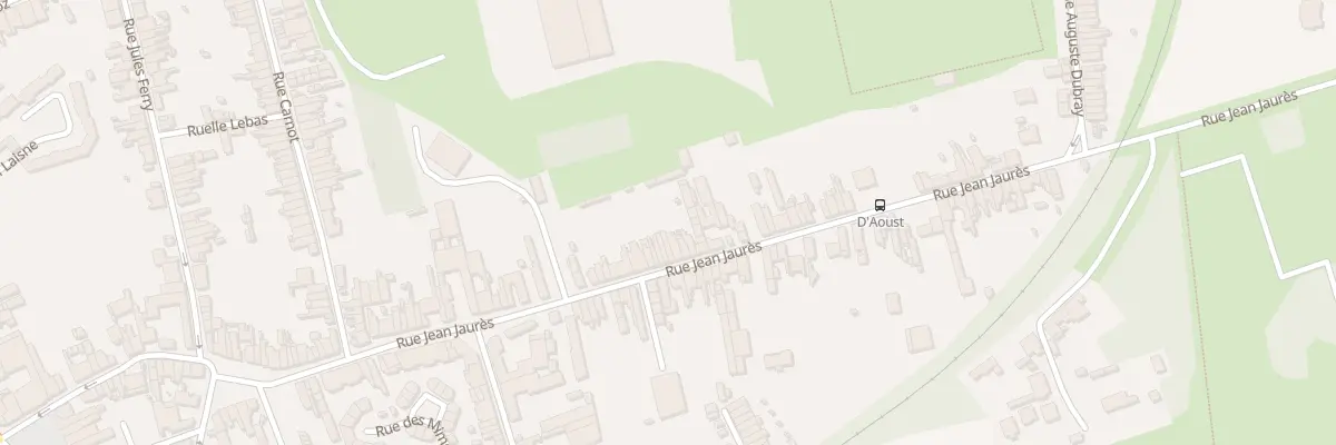 Plan du 117 Rue Jean Jaures à Aniche