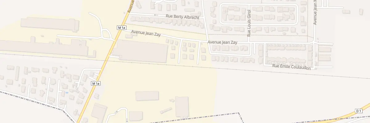 Plan du 71 Av Jean Zay à Pont-du-Château