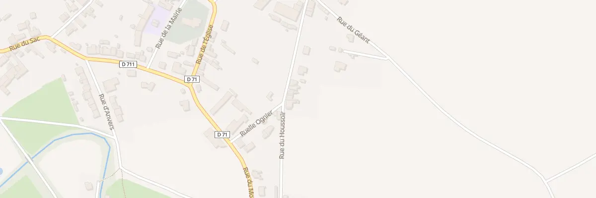 Plan du 13 Rue du Houssoir à Gouy