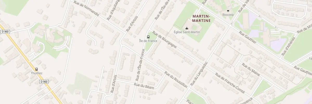 Plan du 19 Rue de l’Ile de France à Cambrai