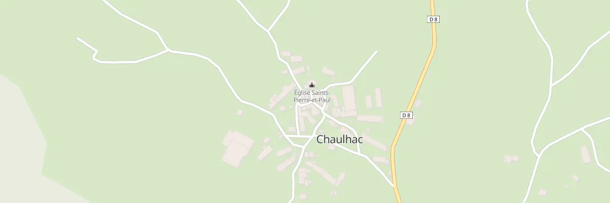 Plan du 5034 Chaulhac Village à Chaulhac