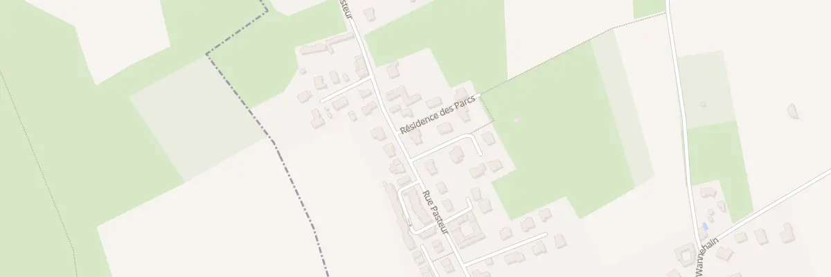 Plan du 444 Rue Pasteur à Bachy