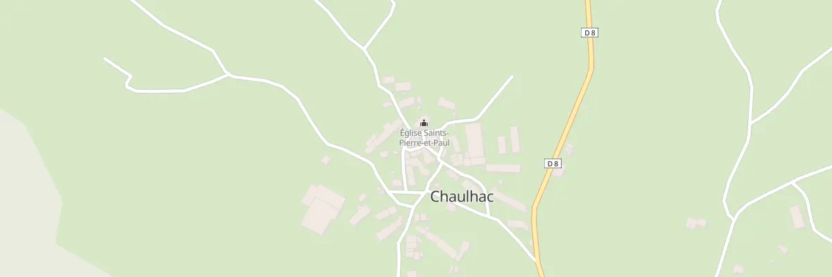Plan du 5041 Chaulhac Village à Chaulhac