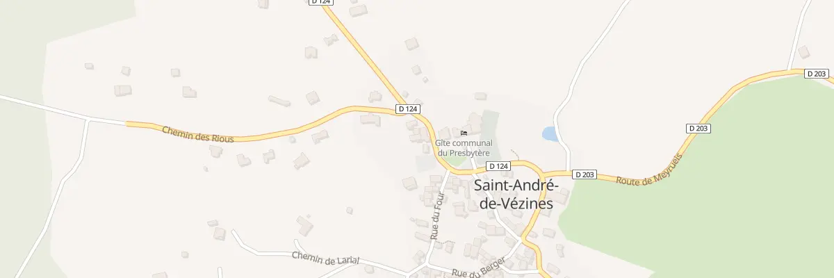 Plan du 5021 Saint Andre à Saint-André-de-Vézines