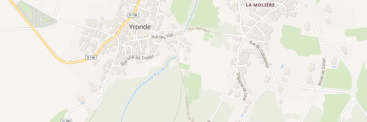 Plan du 6 Imp des Granges Yronde à Yronde-et-Buron