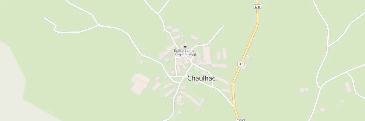 Plan du 5089 Le Bourg à Chaulhac