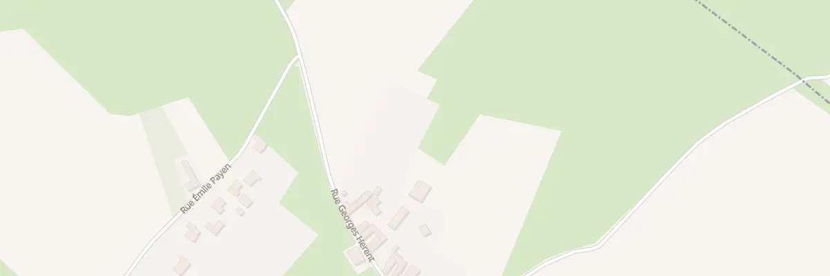 Plan du 14 Rue Georges Herent à Nomain