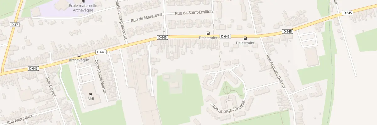 Plan du 86 Rue du General Delestraint à Aniche