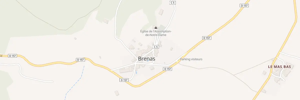 Plan du 5002F Le Village à Brenas