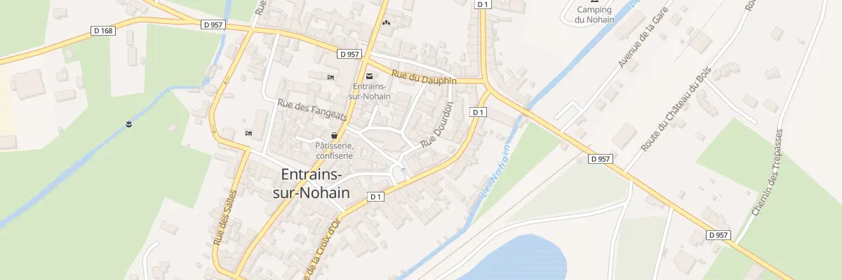 Plan du 4 Rue Dourdon à Entrains-sur-Nohain